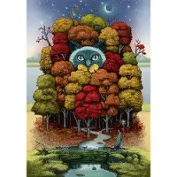 Heye 30114 - Puzzel 500 stukjes - Andy Kehoe - Take a Trip!