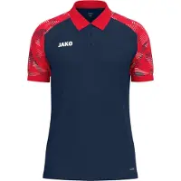 Jako Sonic Polo Heren - Marine / Rood | Maat: XL