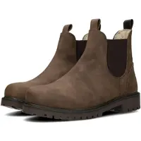 PS Poelman Chelsea boots 'Stormrider' mokka