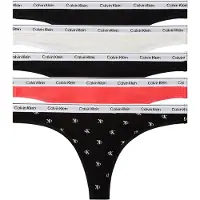 Calvin Klein Underwear String knalrood / zwart / wit gemêleerd