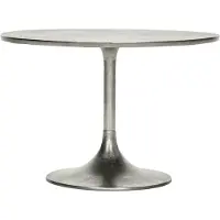 House Doctor Pan bijzettafel geborsteld zilver