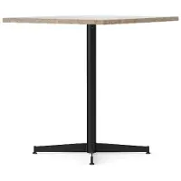 Audo Copenhagen Nook Eettafel 70 x 60 cm | Black | Kunis Breccia Stone