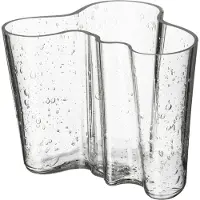 Iittala Aalto Vase 160mm Bubble Glass - Vazen Mondgeblazen Glas Clear - 1084772