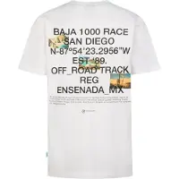 Petrol Industries Shirt 'Arena' beige / turquoise / zwart / wit