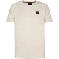 Petrol Industries Shirt turquoise / cognac / offwhite