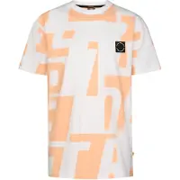 Petrol Industries Shirt 'Montaña' oranje / zwart / wit