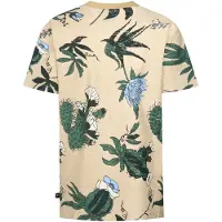 Petrol Industries Shirt 'Mariachi' beige / blauw / groen