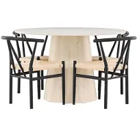 Ebuy24 Lanzo eetkamerset tafel
