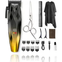 ProTrue Tondeuse Mannen Hoofdhaar - Kappersset 22 Delig - Haartrimmer Set met Kappersschaar - Trimmer voor Hoofd & Baard
