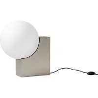 &tradition Journey SHY4 vloerlamp Geborsteld staal-opaalglas