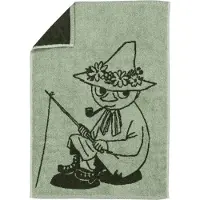 Arabia Moomin handdoek 50x70 cm Snufkin groen