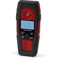 Einhell Digitale Leidingzoeker TE-MD 80 - Detectiediepte hout: 24 mm - metaal: 24 mm - ijzer: 80 mm - koper: 38 mm - geleiders: 60 mm