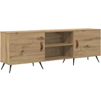 vidaXL TV Kast 150 x 30 x 50 cm artisanaal eikenkleurig Bewerkt hout