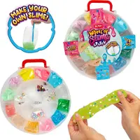 Toi-Toys Wheel of Putty - Set van 12 kleuren slime en putty - Inclusief accessoires