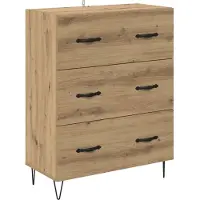 vidaXL Dressoir Artisan Eiken 69,5 x 34 x 90 cm