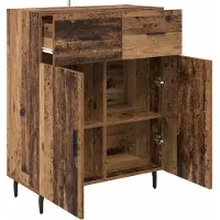 vidaXL Dressoir, gerecycled hout, 69,5 x 34 x 90 cm, houtvezel