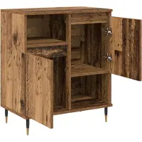 vidaXL Dressoirs 3 st Oudhout
