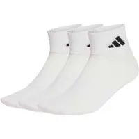 Adidas Sportsokken 'THIN&LIGHT SPORTSWEAR ANKLE 3 PAIR PACK' zwart / wit