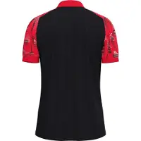 Jako Sonic Polo Kinderen - Zwart / Rood | Maat: 140