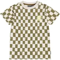 Tumble 'n dry geruit T-shirt donkergroen Jongens Katoen Ronde hals Ruit - maat 122