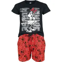 Minnie & Mickey Mouse - Disney Pyjama - Minnie Mouse - S tot 5XL - voor Vrouwen - meerkleurig - Maat M