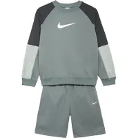 Nike Joggingpak basaltgrijs / lichtgrijs / zwart / wit