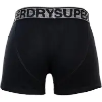 Superdry Boxershorts donkergrijs / zwart