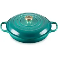 Le Creuset Campagnard Signature 30 cm Bleu Riviera