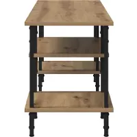 vidaXL TV Kast 102 x 35 x 45,5 cm Artisan Eiken