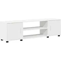 vidaXL Tv-meubelset 140 x 40 x 33 cm Wit