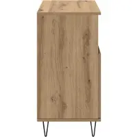 vidaXL Dressoir 2 st Artisan Eiken 60 x 35 x 70 cm