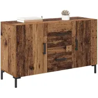 vidaXL Dressoir Oud Hout 100 x 36 x 60 cm Bewerkt hout