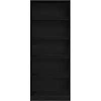 vidaXL Kledingkast Zwart Eiken 80 x 50 x 200 cm Bewerkt hout
