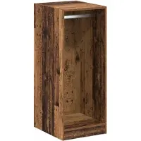 vidaXL Kledingkast met plank met opslag Oudhout 41 x 48 x 102 cm