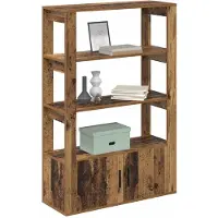 vidaXL Dressoir, gerecycled hout, 30 x 80 x 119,5 cm, houtvezel