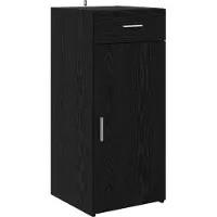 vidaXL Opbergkast Zwarte Eik 40 x 42,5 x 93 cm Geconstrueerd hout