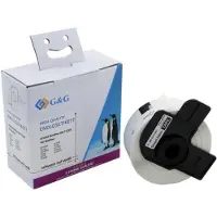 G&G Adresetiketten compatibel met Brother DK-11201, 29 x 90 mm, permanent, 400 stuks