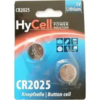 HYCELL 5020192, Wegwerpbatterij, CR2025, Lithium, 3V, 1 stuk, Zilverkleurig