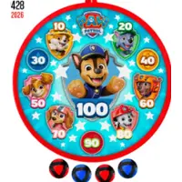 Sombo Dart Ball Spiel Paw Patrol, Verschillende kleuren