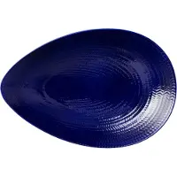 Rörstrand Blå Eld serveerschaal Blauw, 24x35 cm