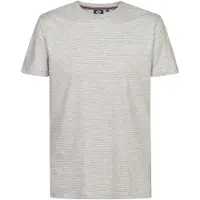 Petrol Industries Shirt 'Hierro' lichtgrijs / wit
