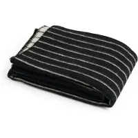 HAY Outdoor Market Worp Black with beige stripe
