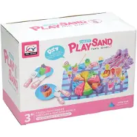 Albatros speelzand set taartjes toetjes speelmat 1kg zand.