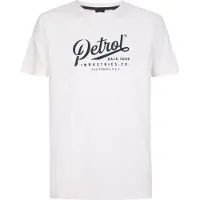 Petrol Industries Shirt 'Huracán' nachtblauw / wit