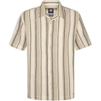 Petrol Industries Overhemd 'Adventura' beige / lichtbruin / grijs