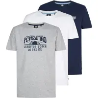 Petrol Industries Shirt navy / grijs / wit