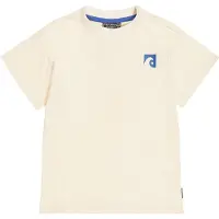 Tumble 'n dry T-shirt met backprint crème fijn gebreid Ecru Jongens Katoen Ronde hals - maat 116