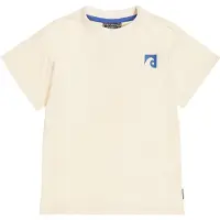 Tumble 'n dry T-shirt met backprint crème fijn gebreid Ecru Jongens Katoen Ronde hals - maat 122