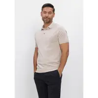 Stefano lauran Heren Polo's & T-shirts Polo Boden - Beige - Maat M
