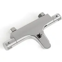 LOMAZOO Thermostatische badkraan Chroom - 15cm